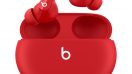 Červená sluchátka Beats Studio Buds s pouzdrem