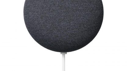 Google Nest Mini 2 v černé barvě