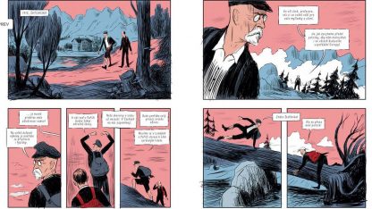 Ukázka komixové knihy Štefánik