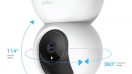 Kameru TP-link Tapo C200 lze otáčet o 360 stupňů