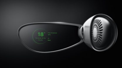 3. OPPO Air Glass-Weather Notification
