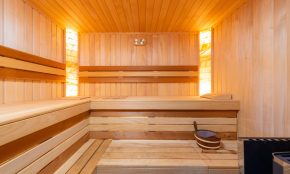Interiér sauny