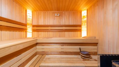 Interiér sauny
