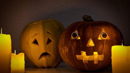 Halloweenská dýně